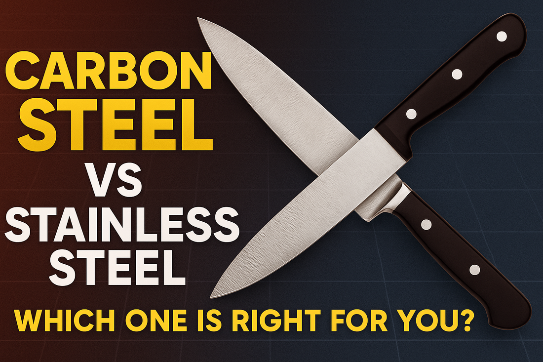 Carbon Steel vs Stainless Steel Knives: Which One is Right for You?