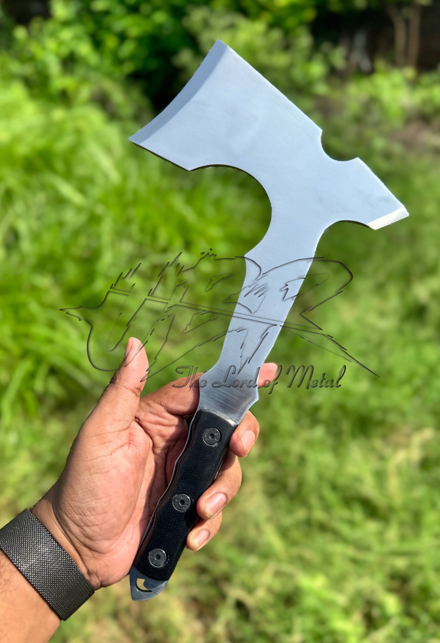 Throwing Axe – Full Tang High Carbon Steel Tactical Hatchet with Sheath Unique Blades Runner