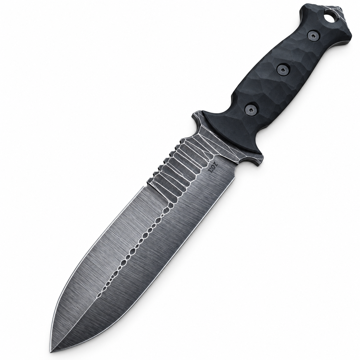 Hunting Bowie Knife with Micarta Handle – Forged Steel Gift Knife Unique Blades Runner