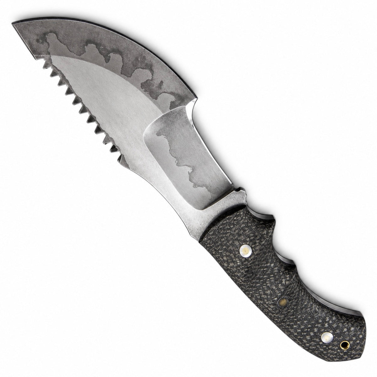 Hamon Finish Tracker Knife | Micarta Handle Collector Edition Unique Blades Runner