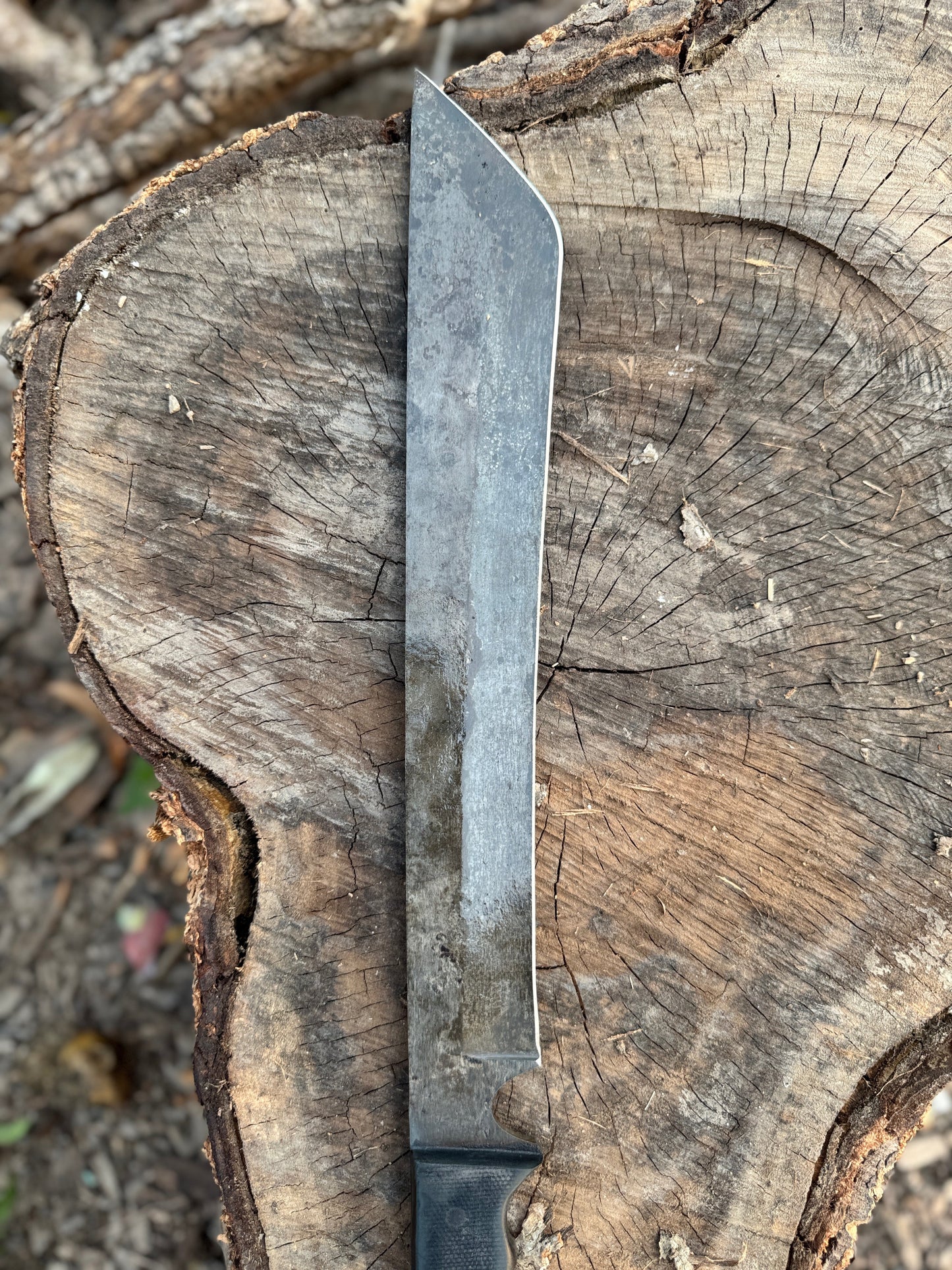 Modern Tactical Machete with Angled Tip and Full Tang Handle Unique Blades Runner