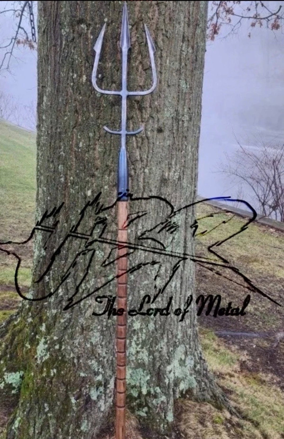 Custom handmade Trident