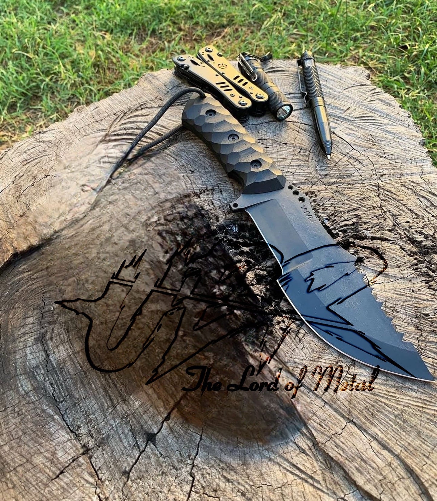 Custom Handmade Tom Brown Tracker Knife – Carbon Steel Survival Blade Unique Blades Runner
