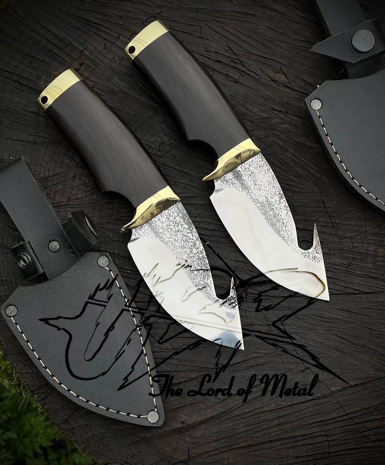 Skinner Knife with Gut Hook