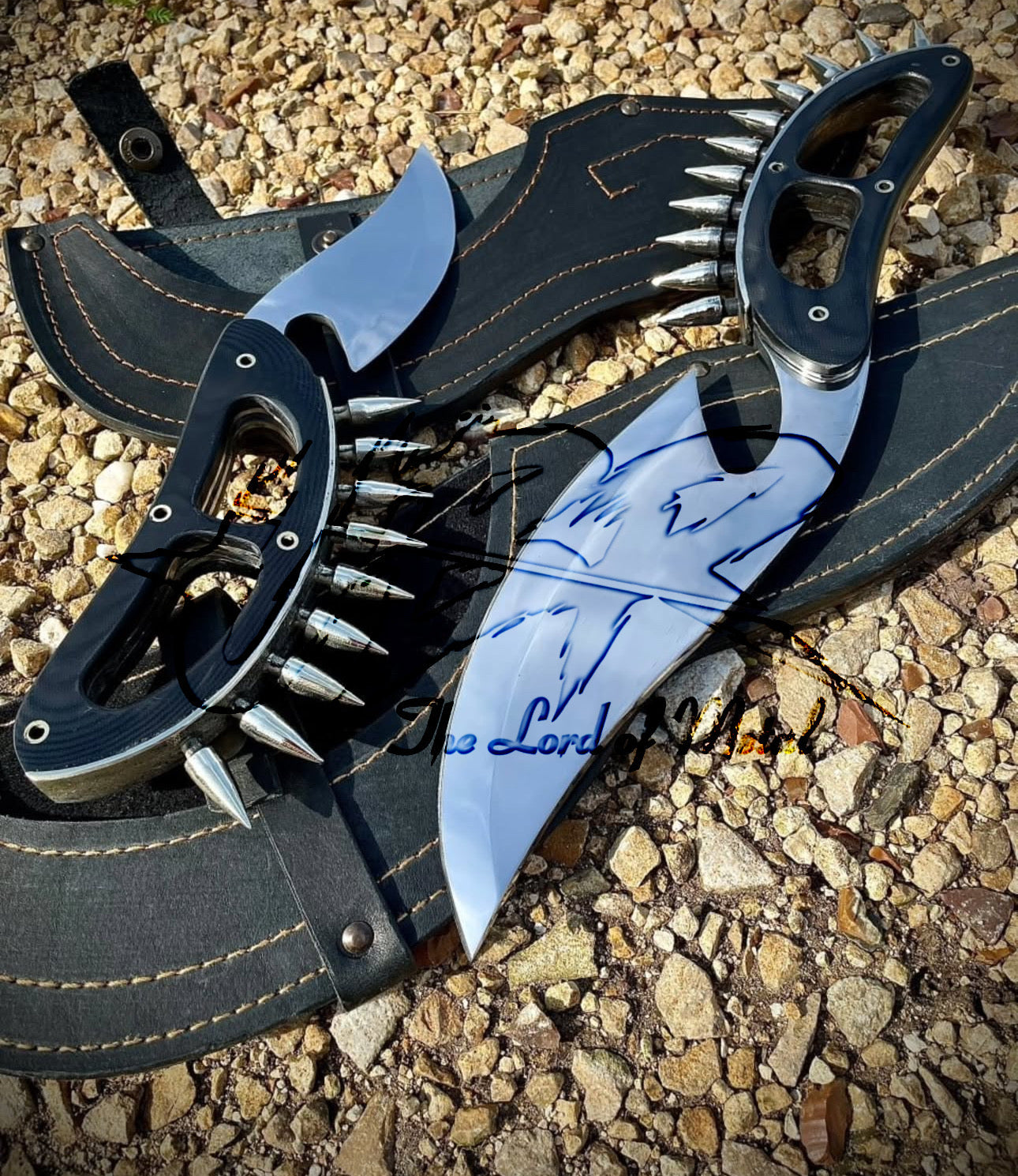 Slasher Knife - Mirror Polish Blade With Micarta Handle - Collectible Unique Blades Runner
