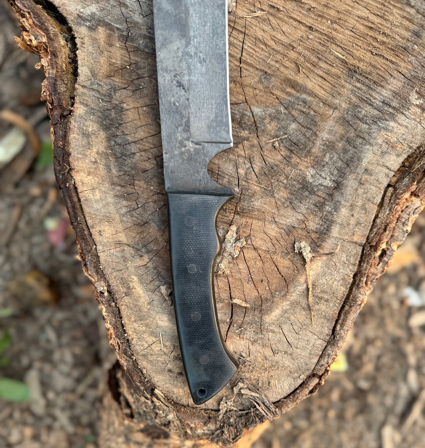 Modern Tactical Machete with Angled Tip and Full Tang Handle Unique Blades Runner