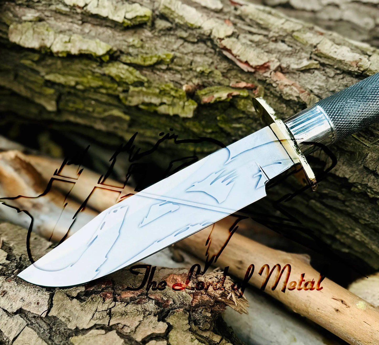 Handmade Randall Knife – D2 Tool Steel Bowie Hunting Knife – Survival Knife Unique Blades Runner