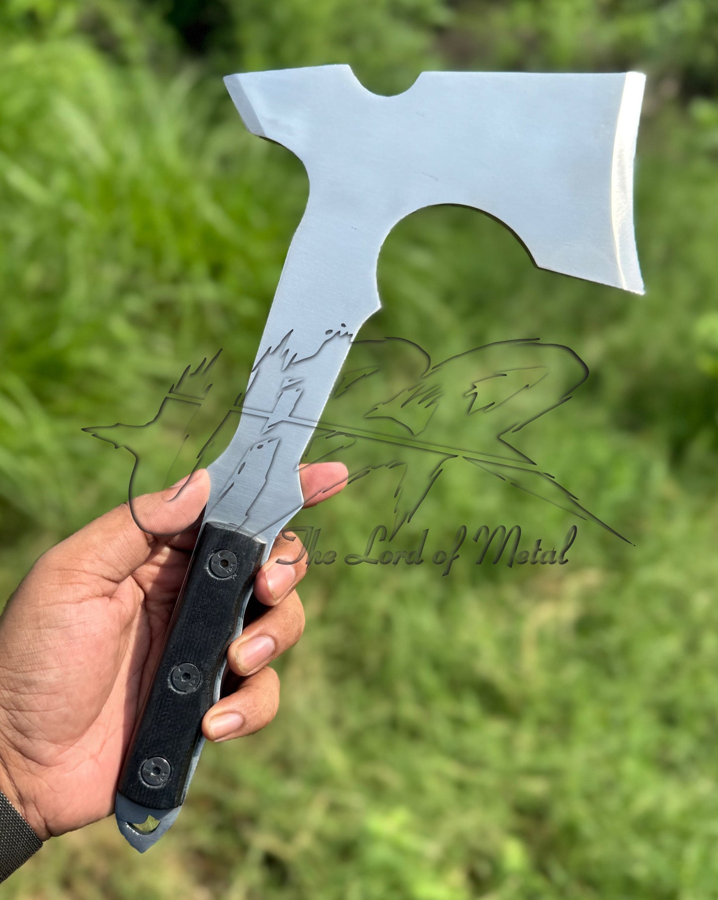 Throwing Axe – Full Tang High Carbon Steel Tactical Hatchet with Sheath Unique Blades Runner