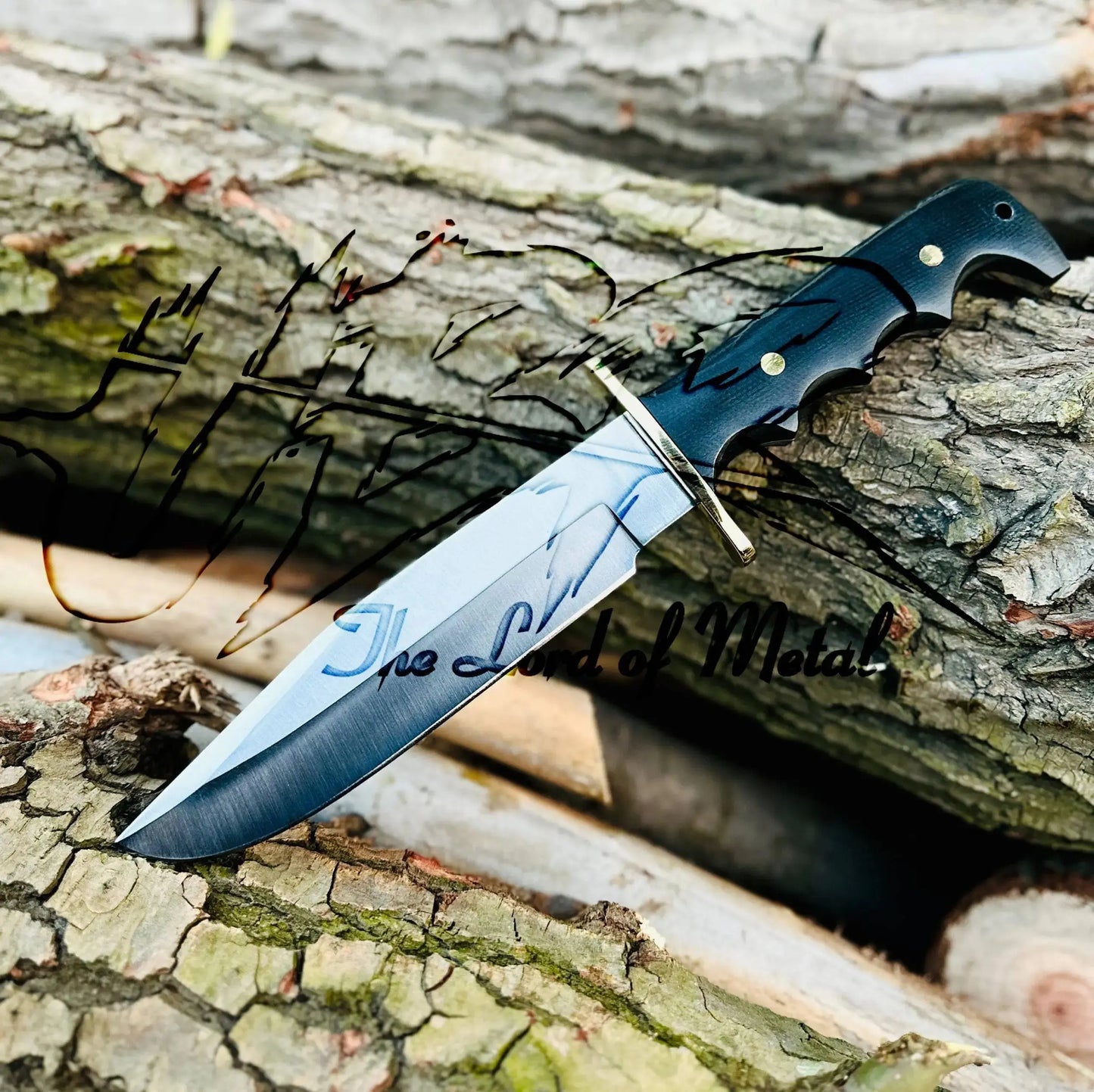 Custom Handmade Randall Knife D2 Tool Steel Bowie Knife – Micarta Handle Hunting Survival Knife Unique Blades Runner