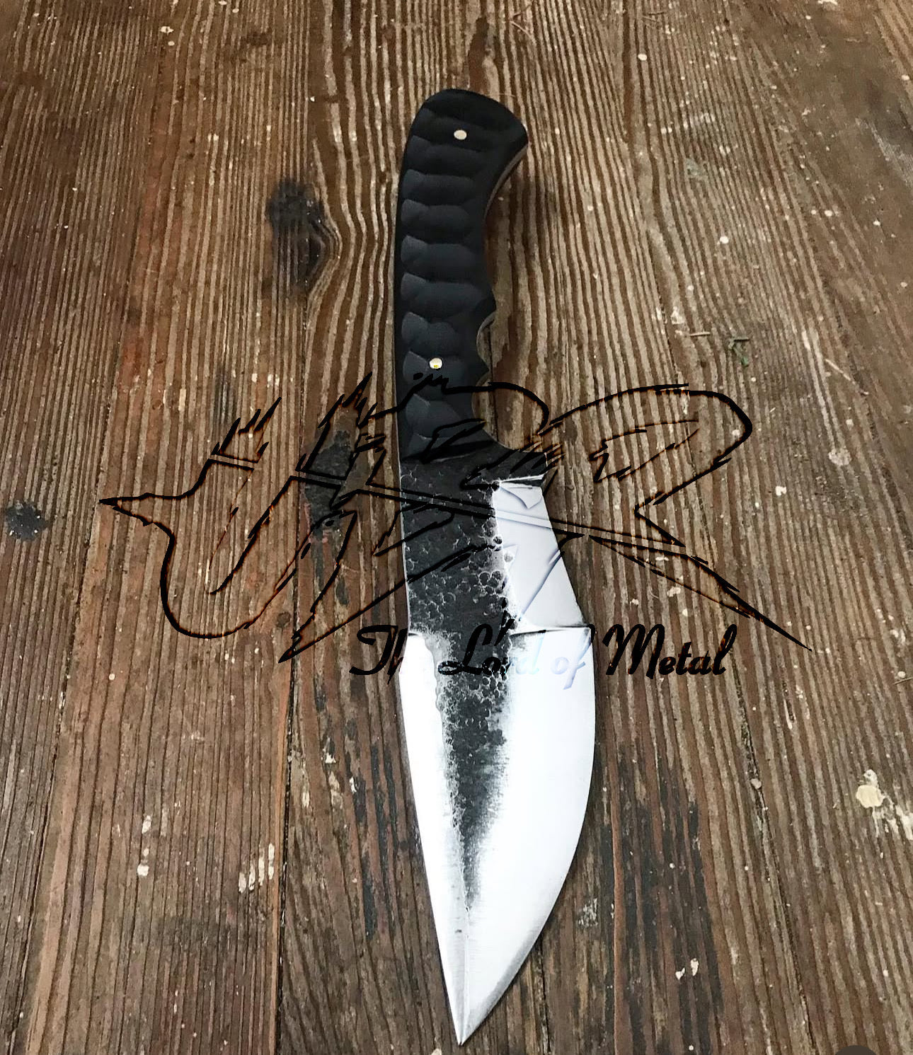 Weyland Tracker Knife – Carbon Steel Survival Blade with Micarta Handle Unique Blades Runner