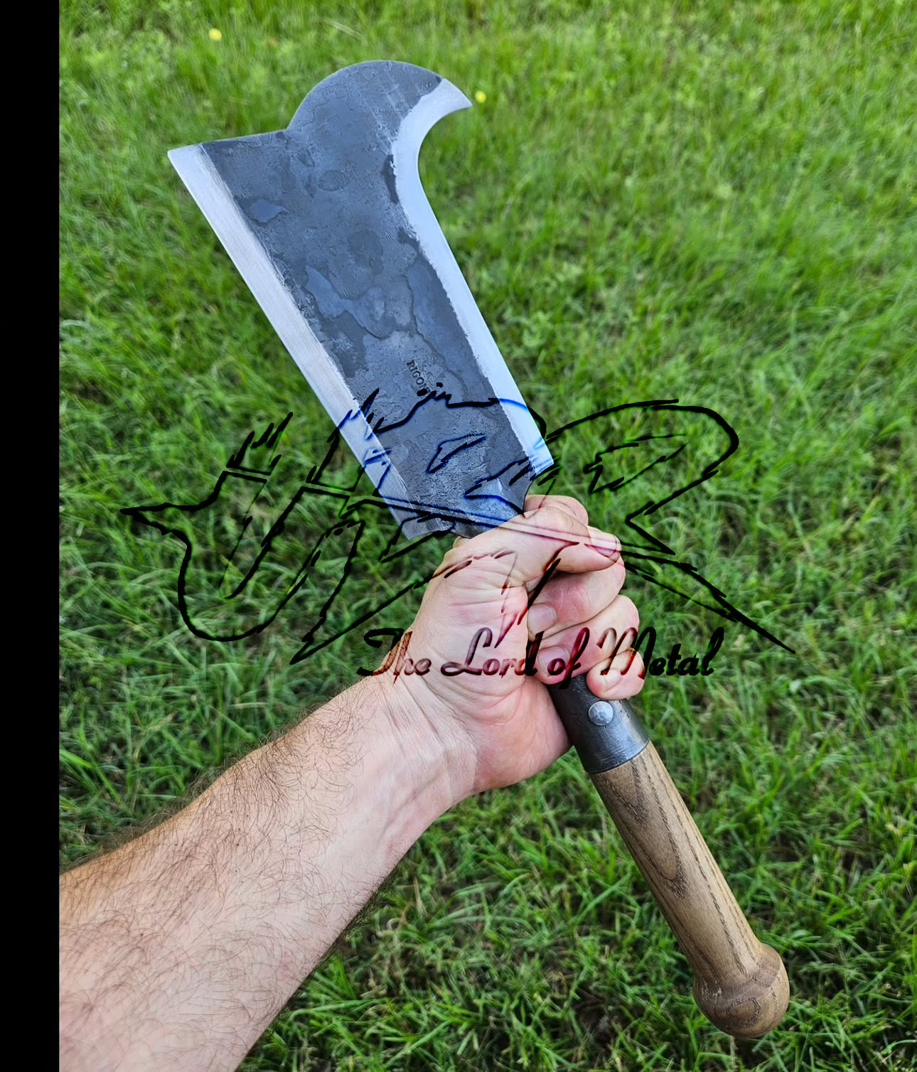 Carbon Steel Yorkshire Billhook for Bushcraft | Handmade Outdoor Tool Unique Blades Runner