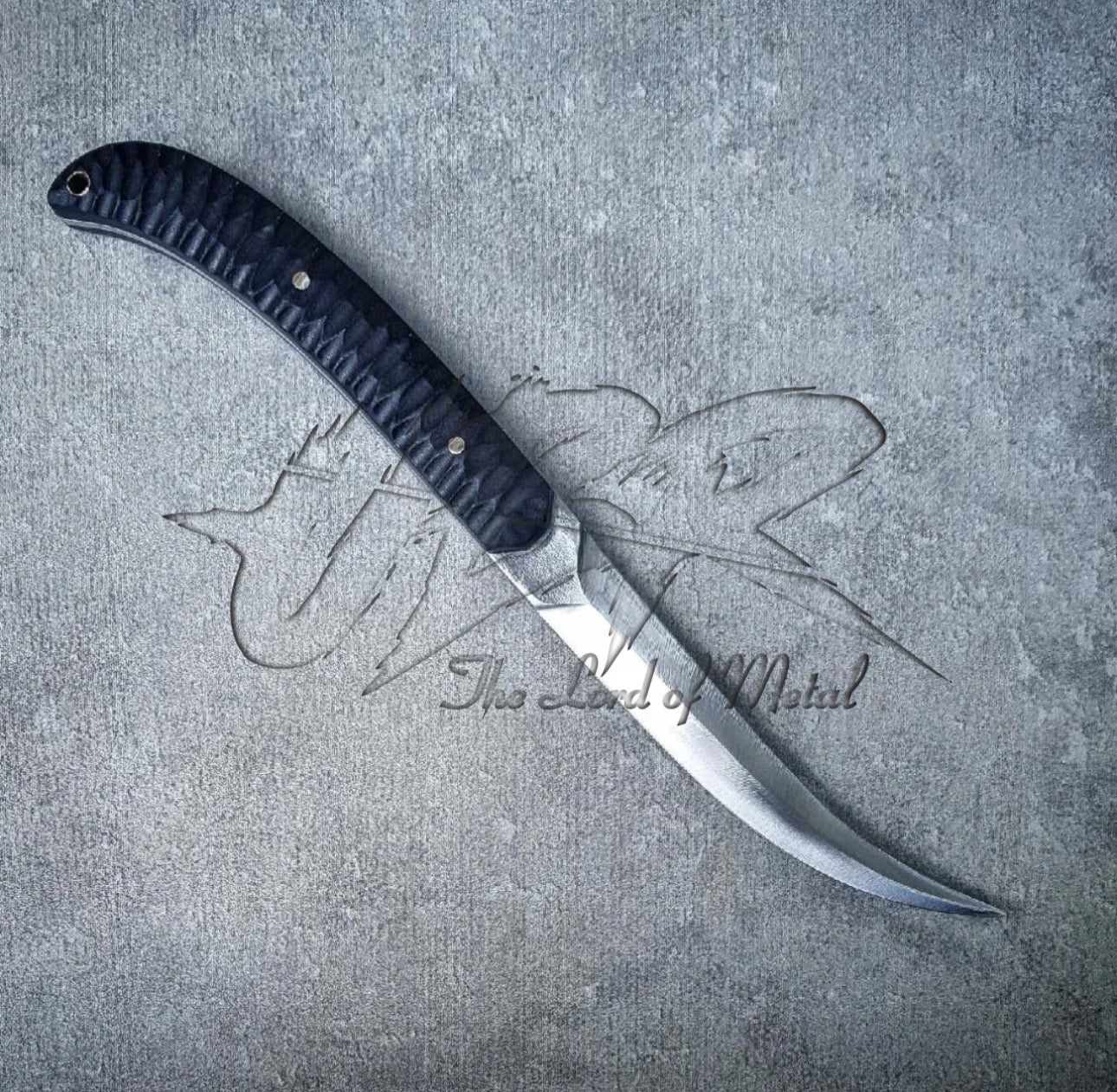 Curved Tactical Knife