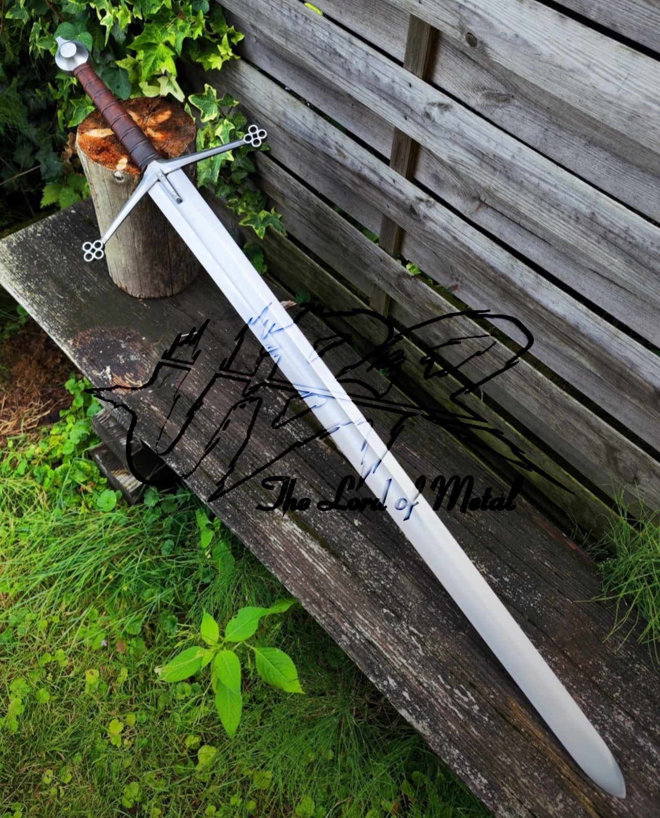Scottish Claymore Sword / Two-Handed Highland Blade / Full Tang Medieval Sword Unique Blades Runner
