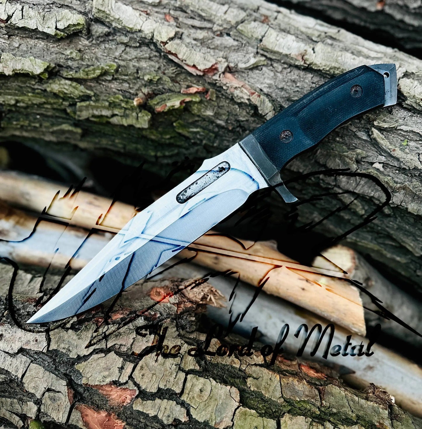 Rambo Last Blood Bowie Knife – D2 Tool Steel Handmade Survival Knife with Sheath Unique Blades Runner