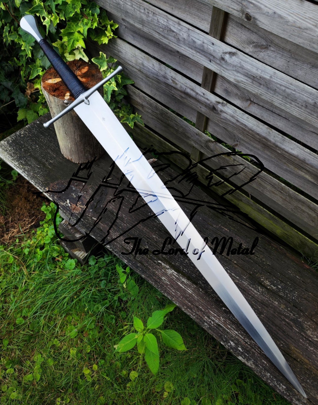 Two-Handed Kriegsmesser Sword / German Style / Full Tang Longsword Unique Blades Runner
