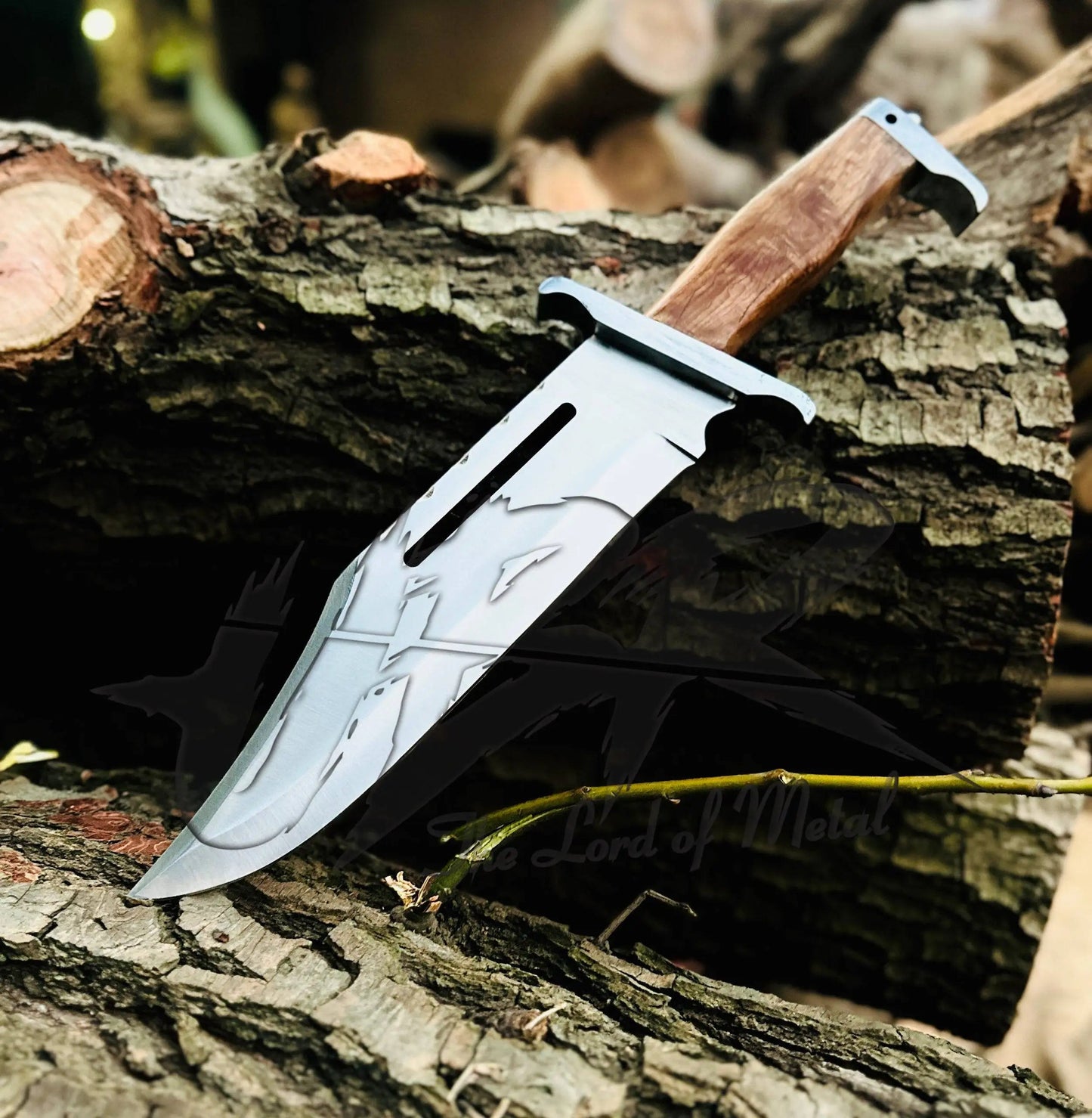 Rambo 3 Knife – Handmade D2 Tool Steel Survival Knife with Leather Sheath Unique Blades Runner