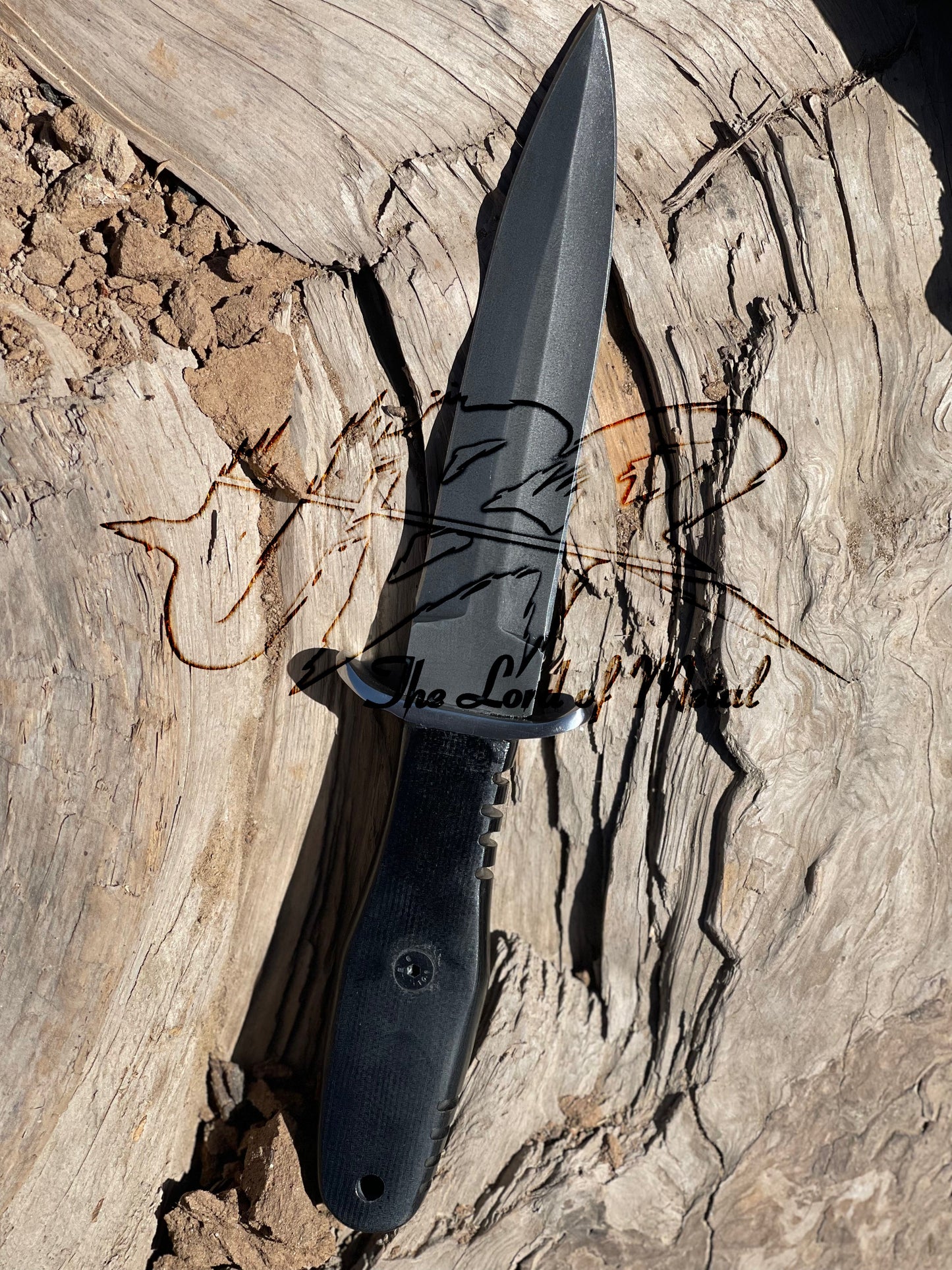 Handmade Tactical Dagger Knife | Carbon Steel Hunting Knife with Sheath Unique Blades Runner