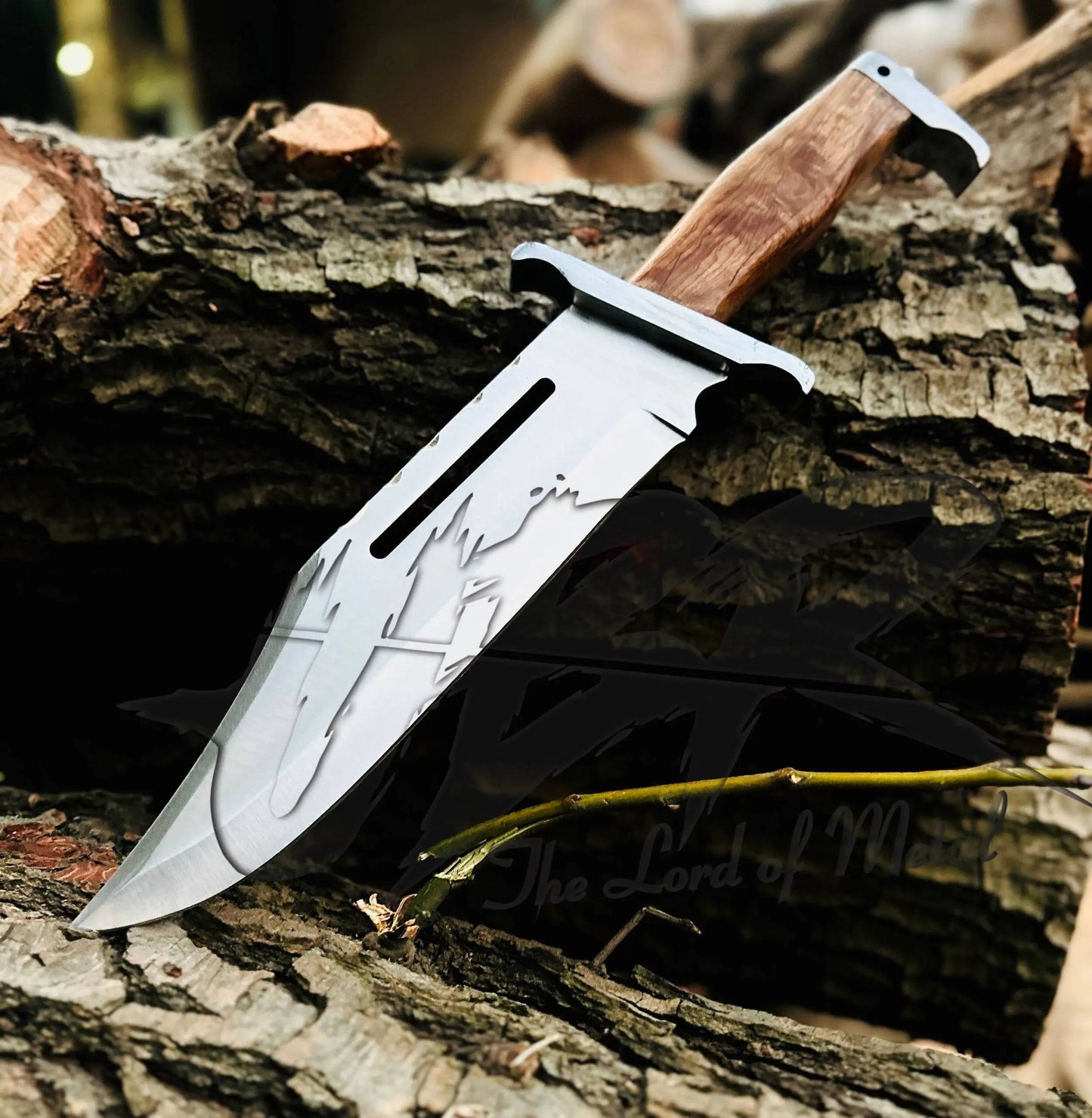 Rambo 3 Knife – Handmade D2 Tool Steel Survival Knife with Leather Sheath Unique Blades Runner
