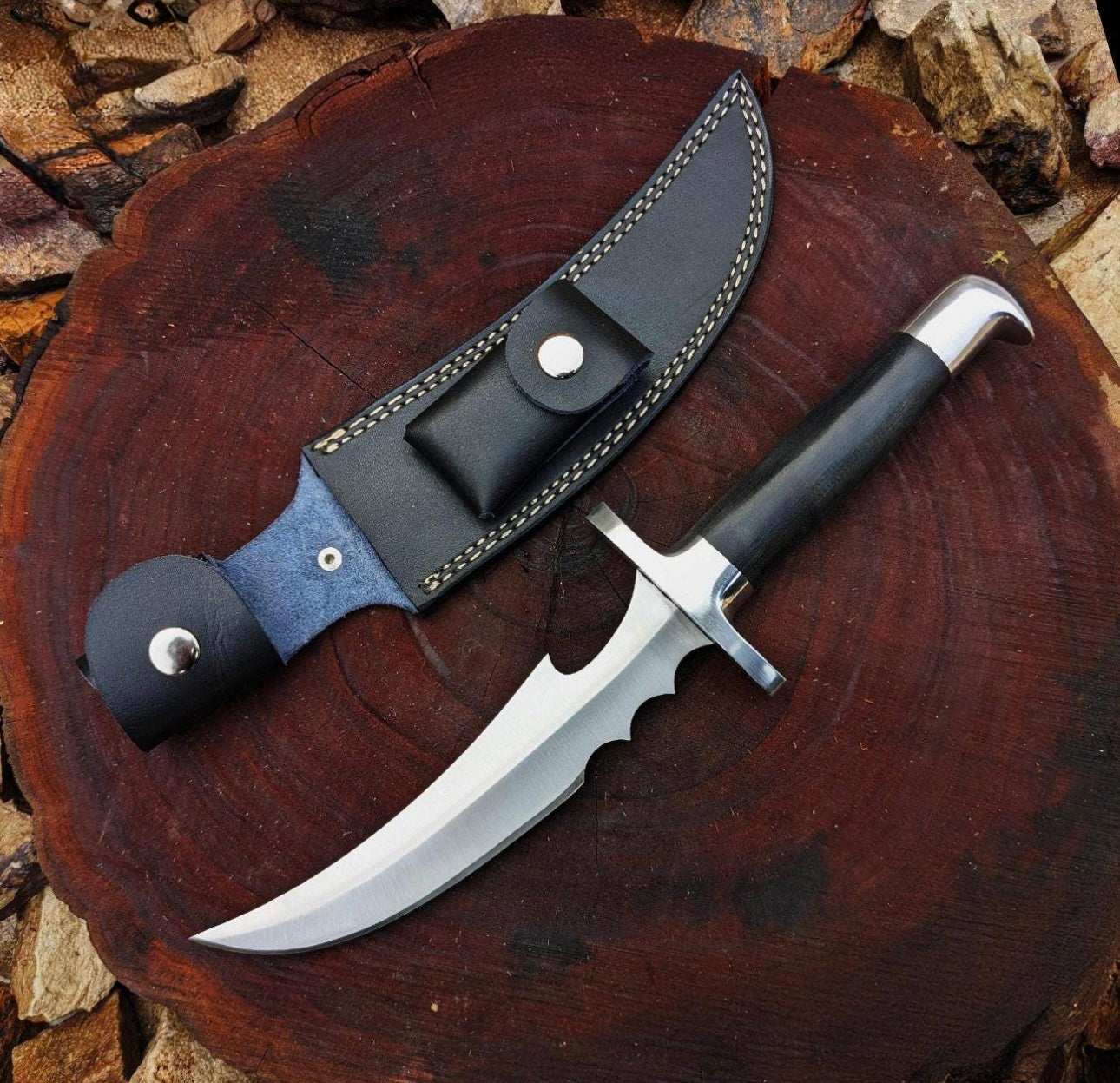 Batman Knife Replica - High Carbon Steel with Leather Sheath Unique Blades Runner
