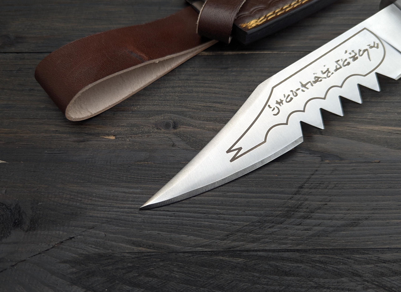 Ruby's Demon Killing Knife - Supernatural knife - Ruby's Prop Knife With Stag Antler Unique Blades Runner