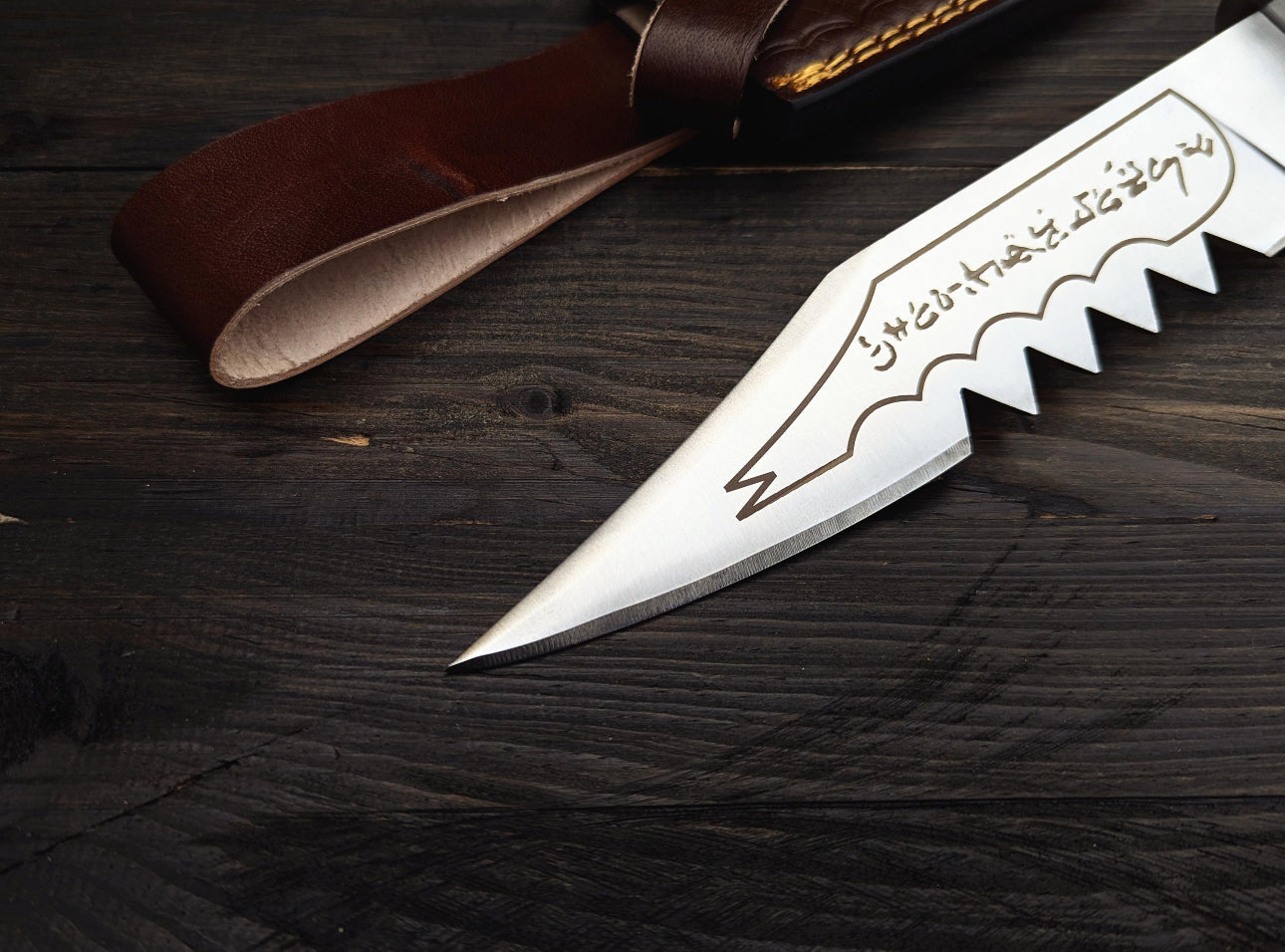 Ruby's Demon Killing Knife - Supernatural knife - Ruby's Prop Knife With Stag Antler Unique Blades Runner
