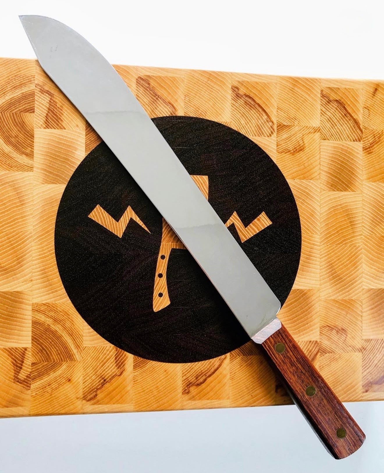 Midcentury Butcher`s Bullnose Knife Made By Ontario Knife Unique Blades Runner