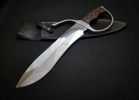 Wing Chun knife - IP Man Movie Knife Replica with Leather Sheath Unique Blades Runner
