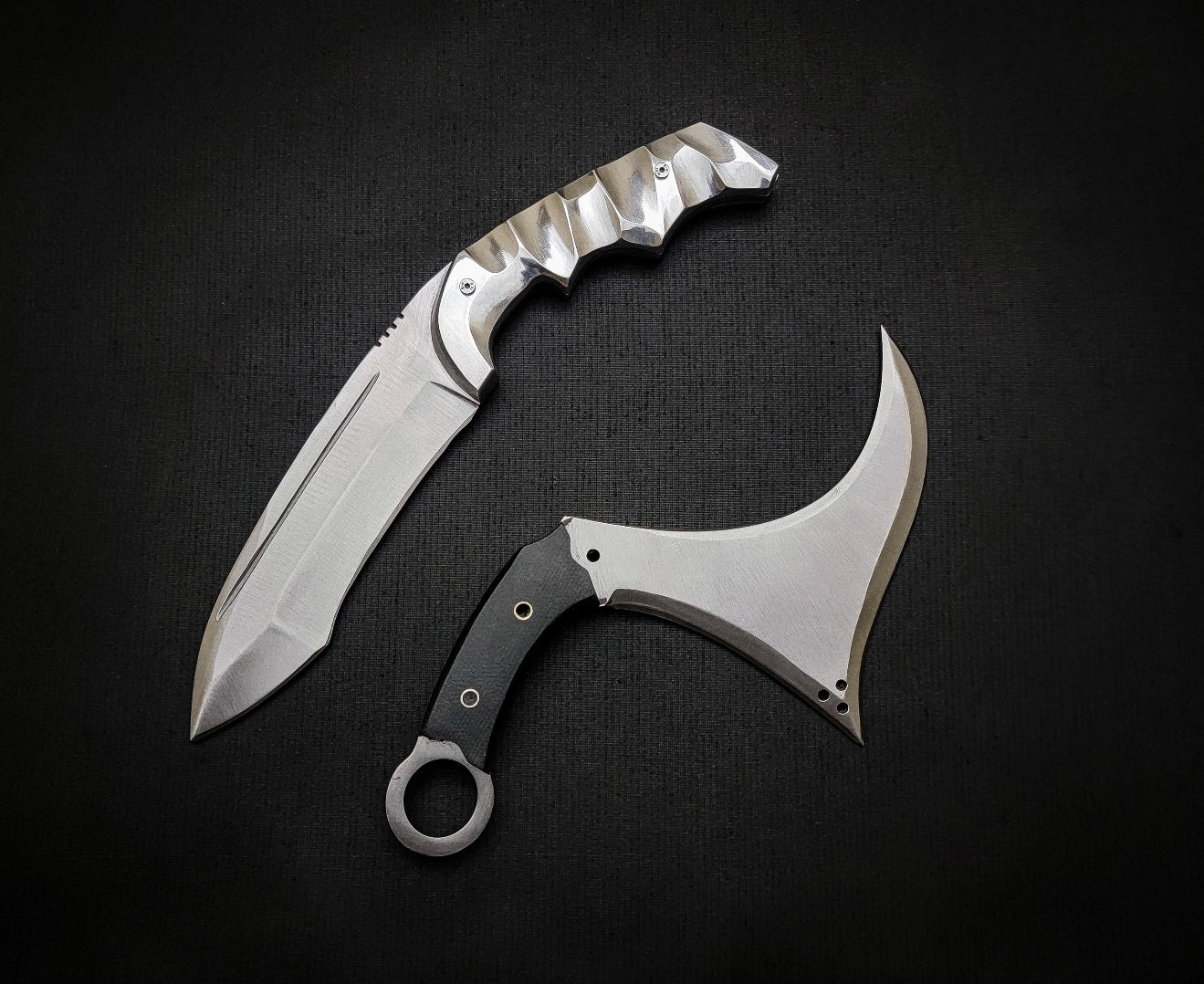 Tekken 8 Victor Chevalier Knives | Handmade Replica Set D2 Steel Unique Blades Runner