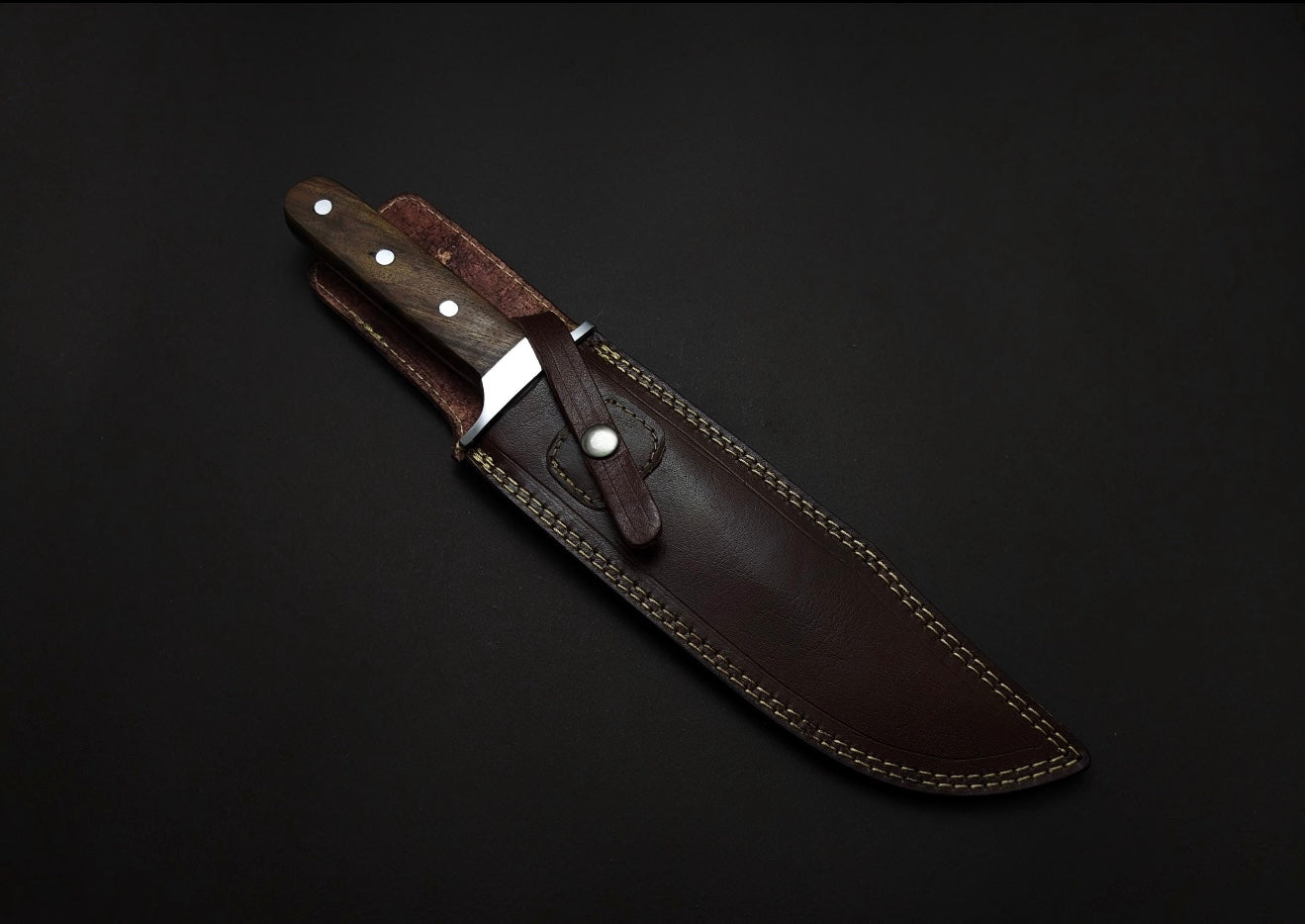 Arthur Morgan Bowie Knife - RDR2 Game Replica with Leather Sheath Unique Blades Runner