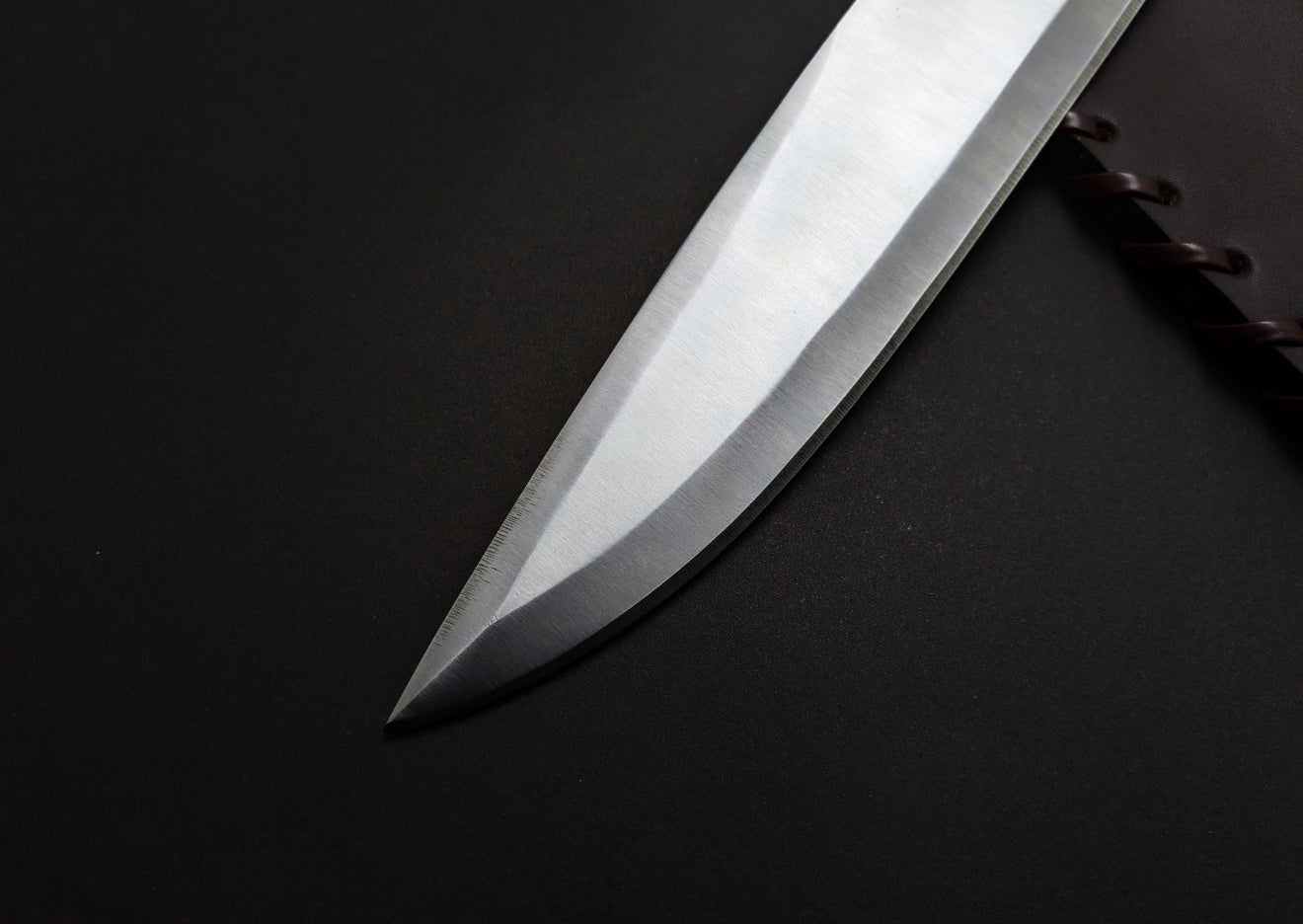Tombstone Bowie Knife - Stag Antler Handle | Collectible Western Knife Unique Blades Runner