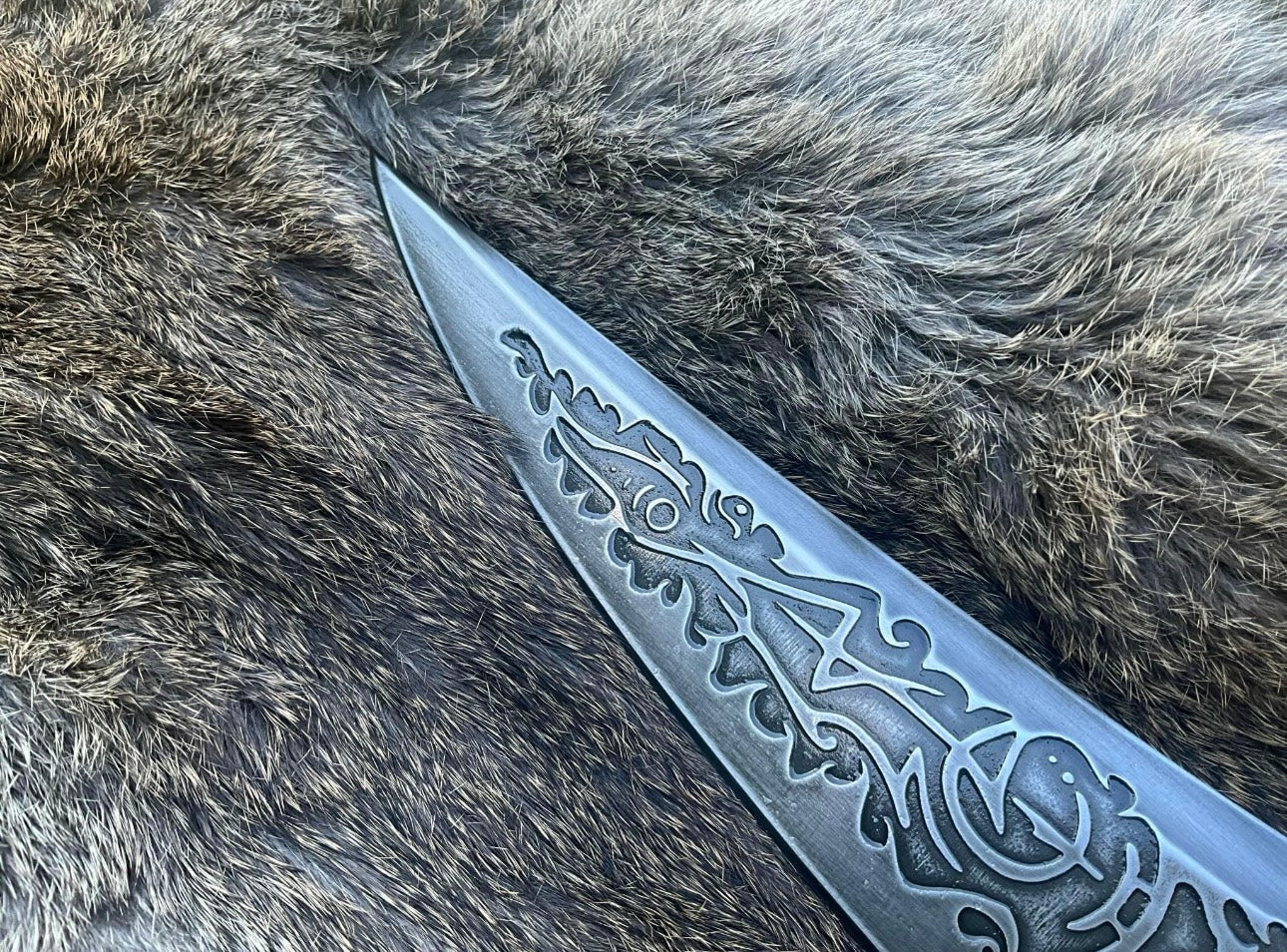 Arcane Fantasy Sword High Carbon Steel | Custom Engraved Sword Knight Blade Unique Blades Runner