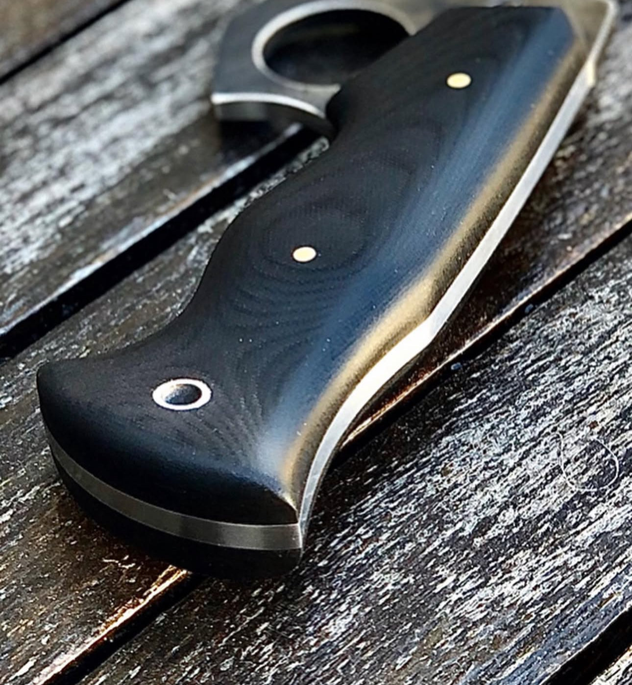 Custom Fixed Blade Tactical Knife Set | Full Tang G10 Handle by UBR Unique Blades Runner