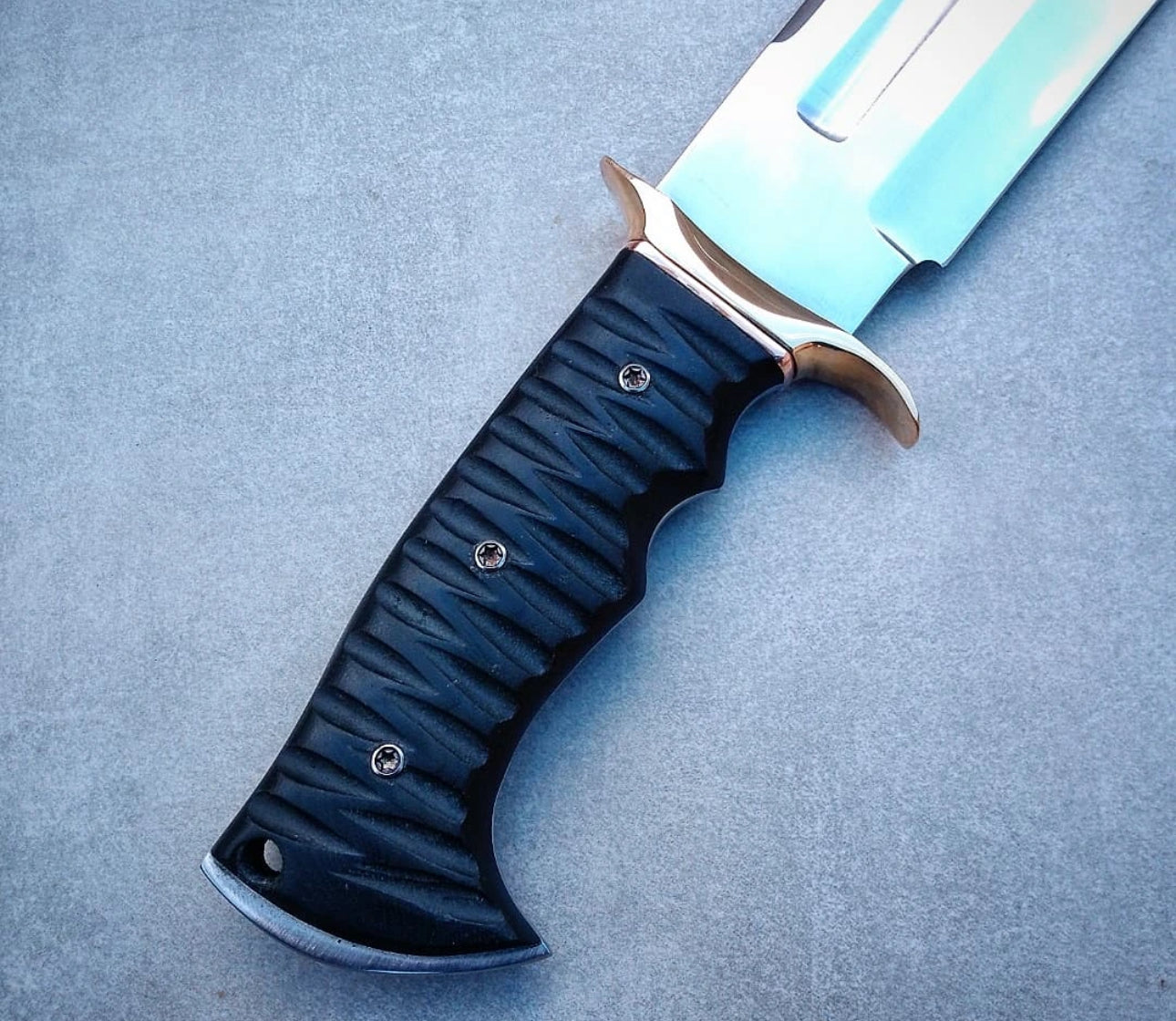 Predator Bowie Knife – Stainless Steel Blade with Micarta Handle Unique Blades Runner