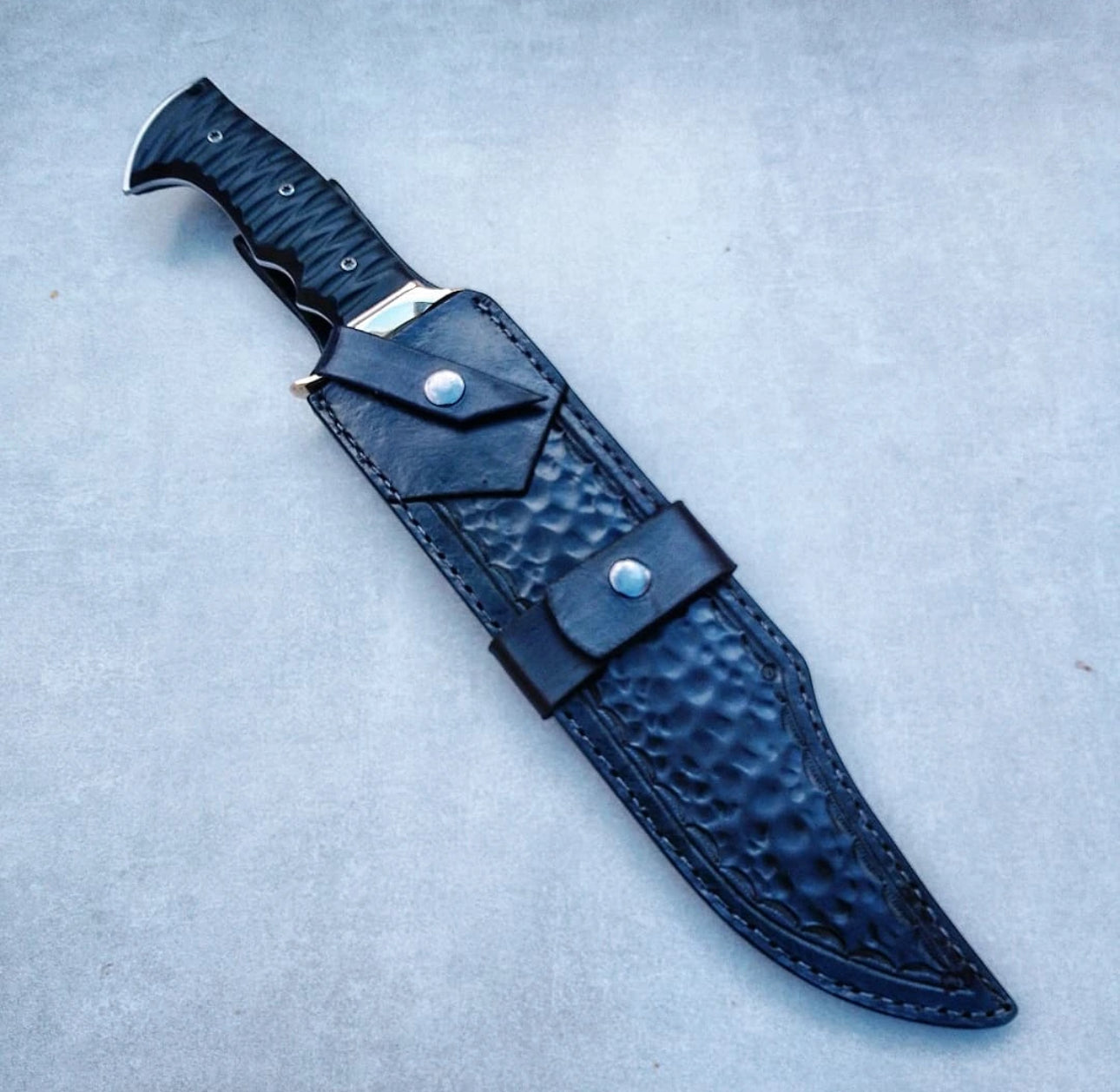 Predator Bowie Knife – Stainless Steel Blade with Micarta Handle Unique Blades Runner