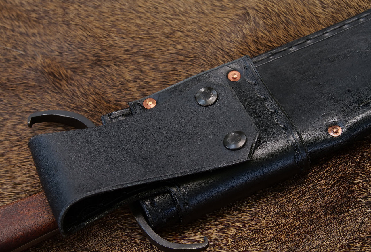 Handmade Arkansas Toothpick Bowie Knife With Wood Handle & Leather Sheath Unique Blades Runner