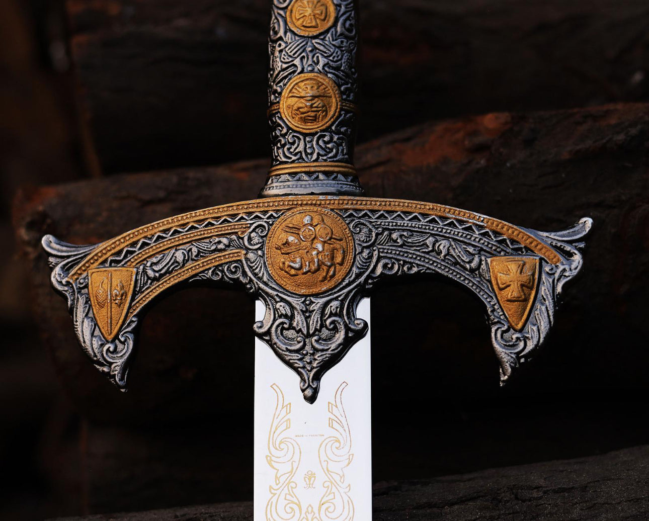 Crusader Sword Replica | Handmade Fantasy Sword for Collectors Display Unique Blades Runner
