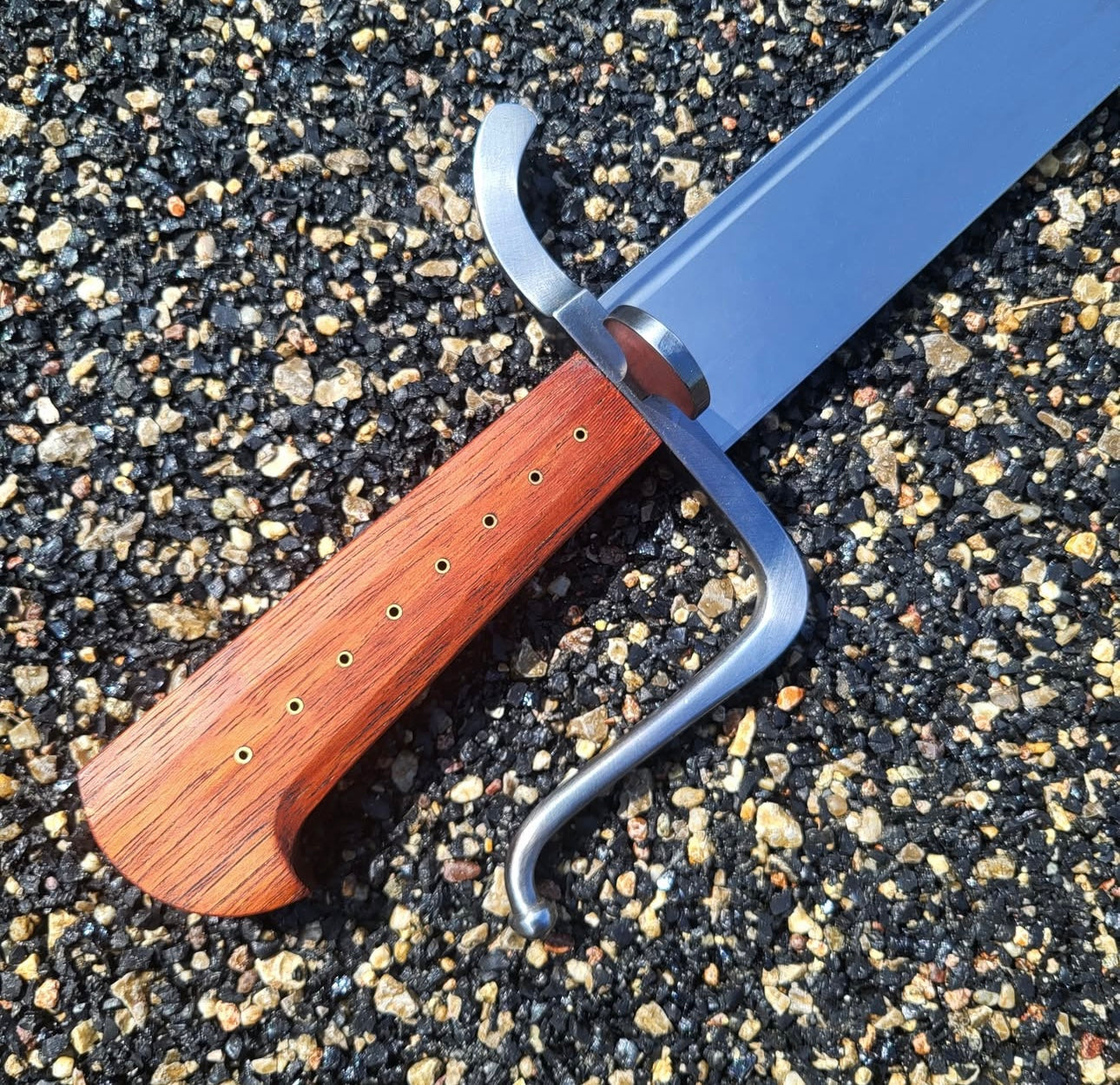 Hand Forged German Messer Sword | Medieval Full Tang Falchion Unique Blades Runner
