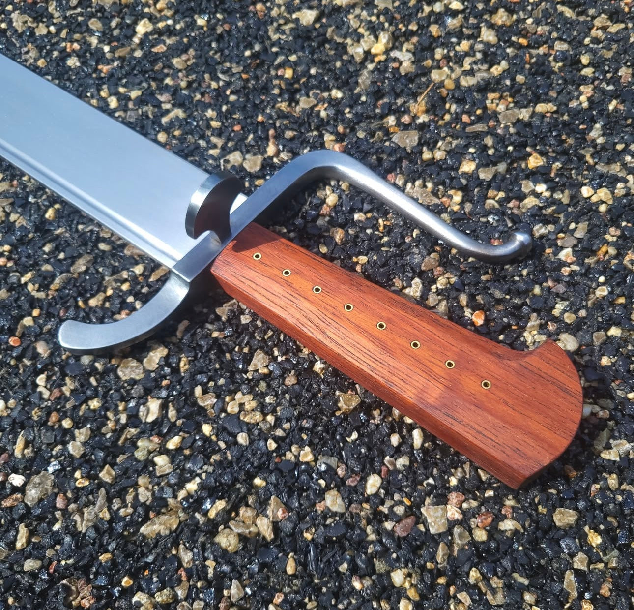 Hand Forged German Messer Sword | Medieval Full Tang Falchion Unique Blades Runner