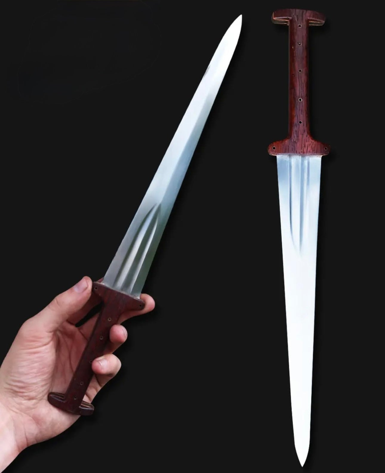 Laufer Baselard Sword Stainless Steel Replica | Medieval Baselard for Sale Unique Blades Runner