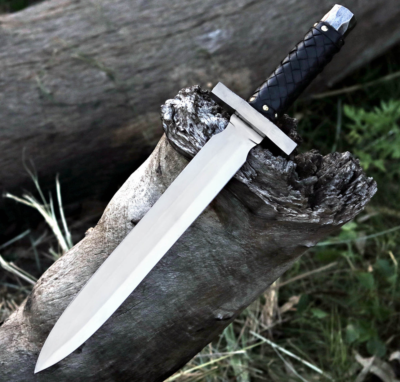 Handmade Mithril Dagger Knife | Fantasy Inspired Stainless Steel | Collectible Gift Unique Blades Runner