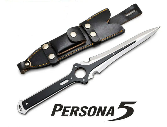Persona 5 Joker knife replica with steel handle