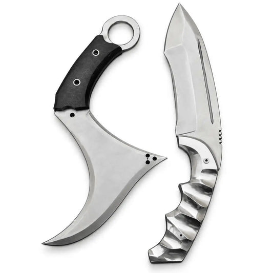 Tekken 8 Victor Chevalier gaming knife with Micarta handle