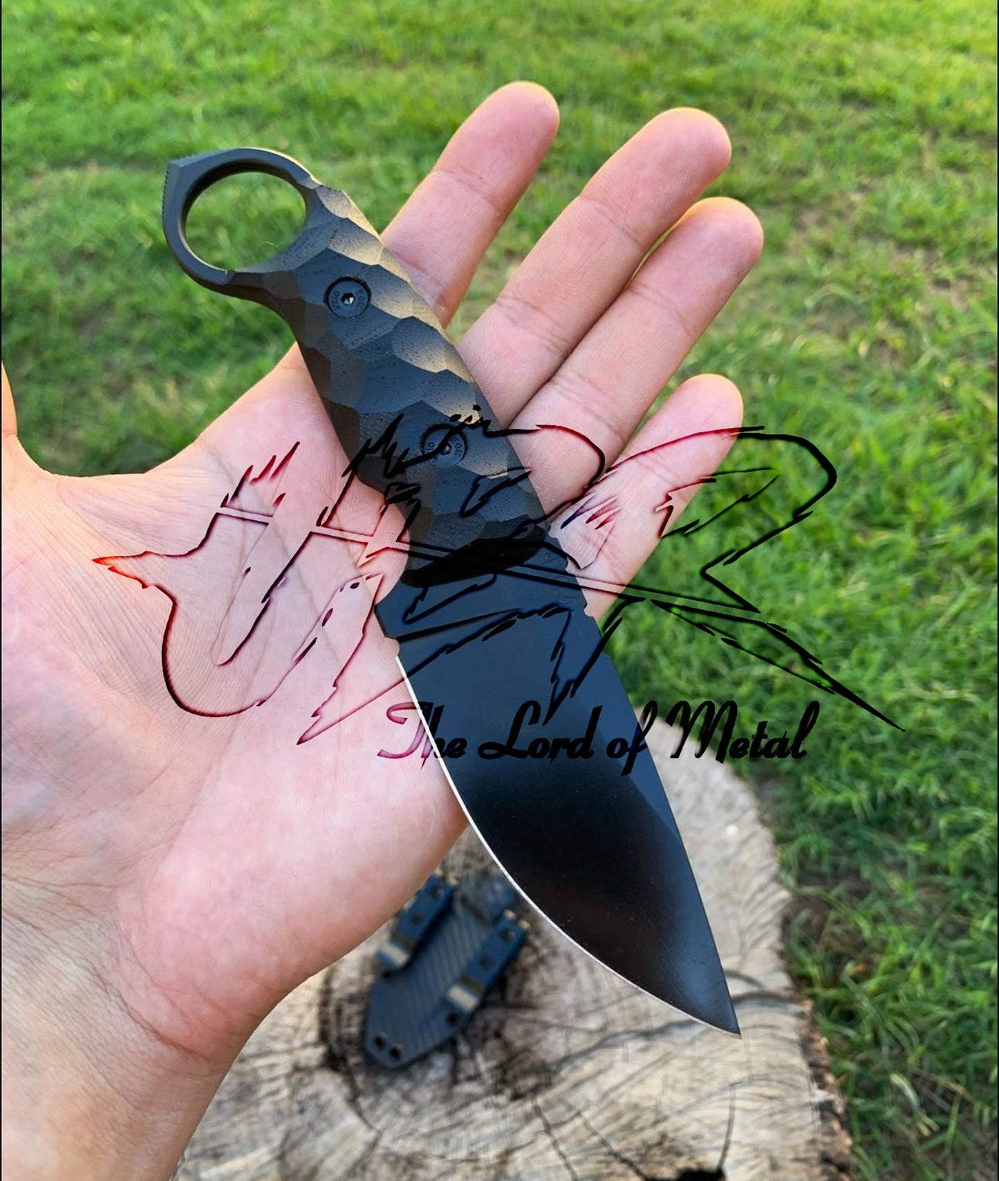 UBR Tactical Ring Knife