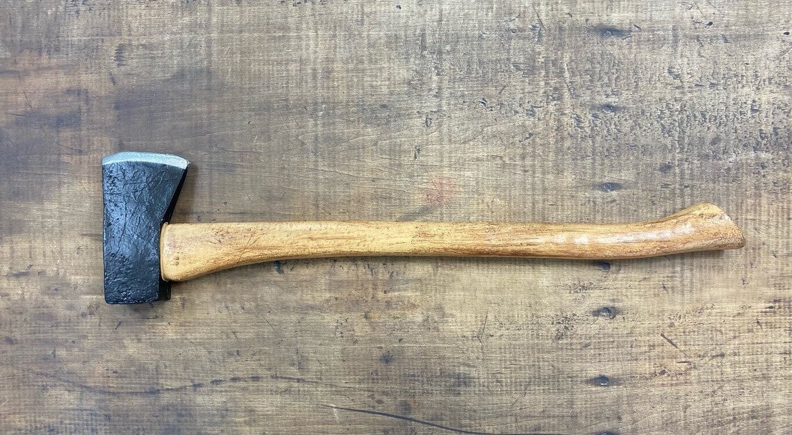 Patrick Bateman Axe Replica – Handmade Stainless Steel Horror Prop Unique Blades Runner