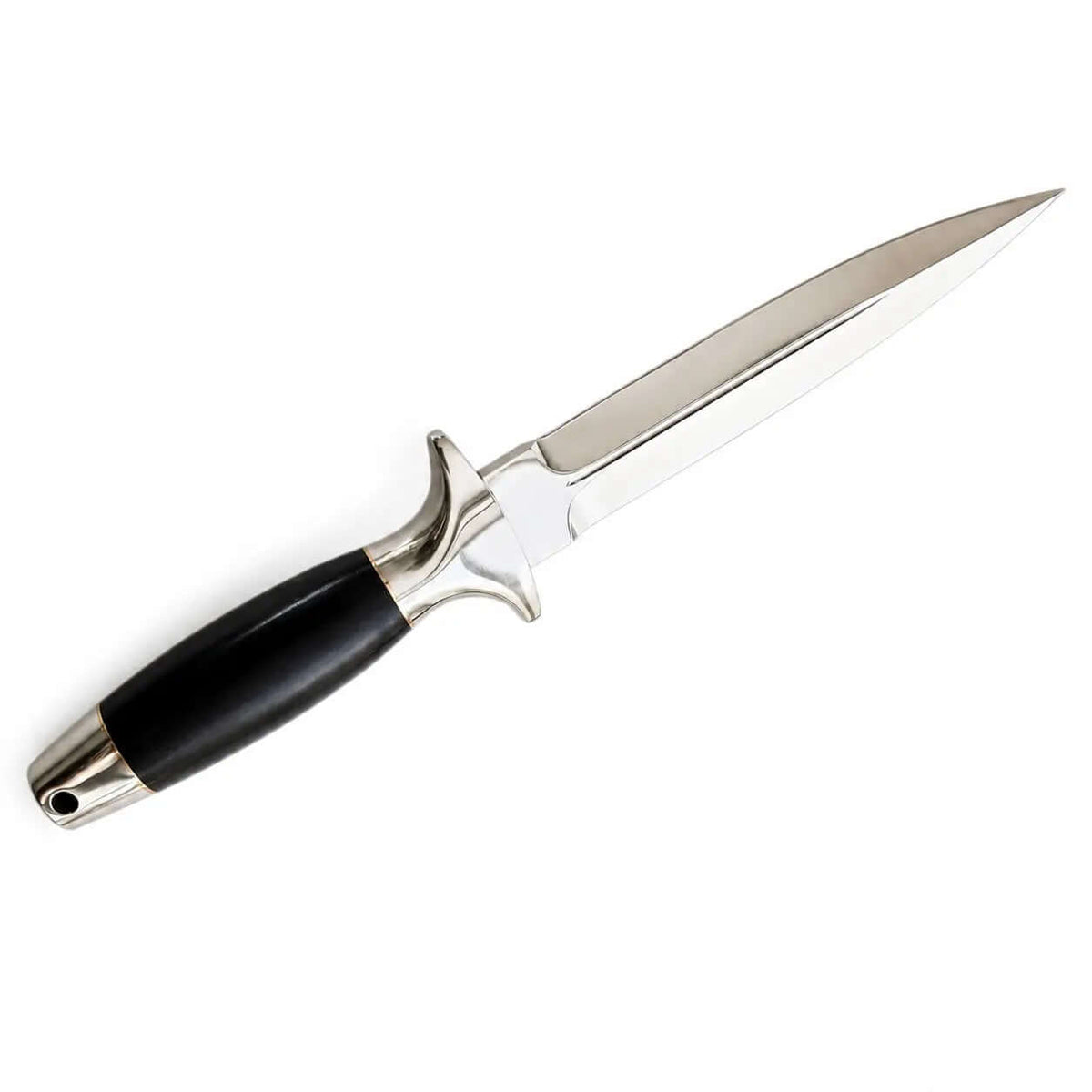 Kershaw Trooper Knife – Handmade Fixed Blade with Leather Sheath - Unique Blades Runner