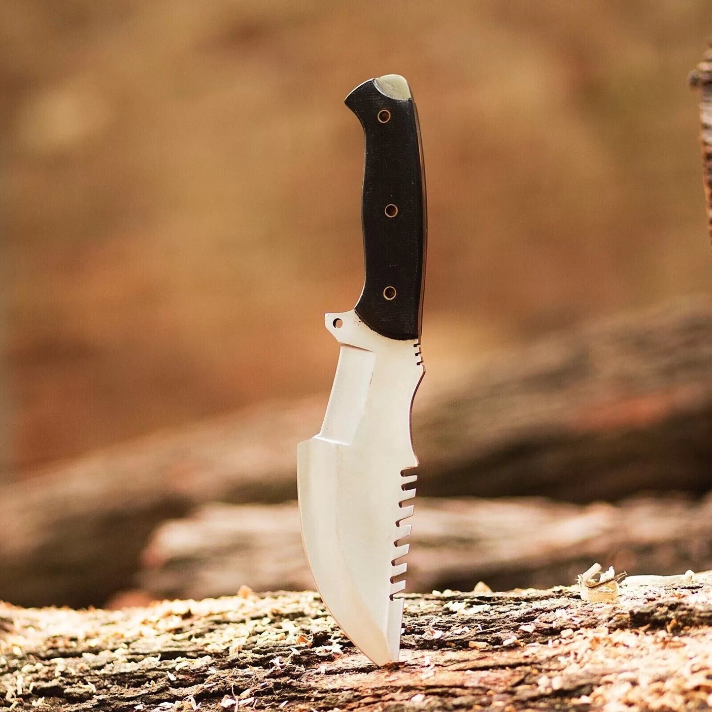UBR Custom Handmade D2 Tool Steel Tracker Knife | Hunting & Camping Knife Unique Blades Runner