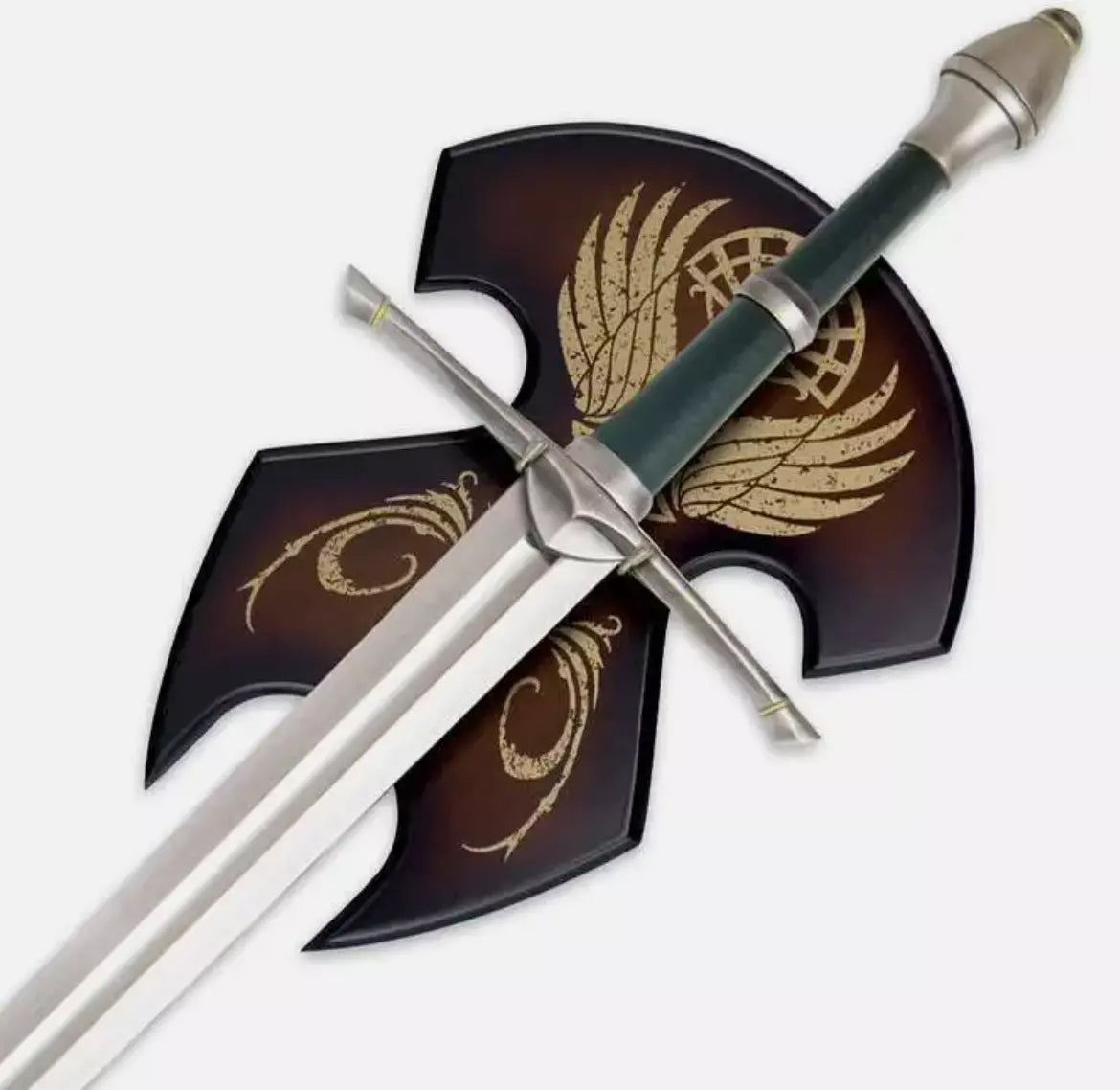 Handmade Aragorn Strider Ranger Sword Replica with Knife & Scabbard – Collectable Unique Blades Runner