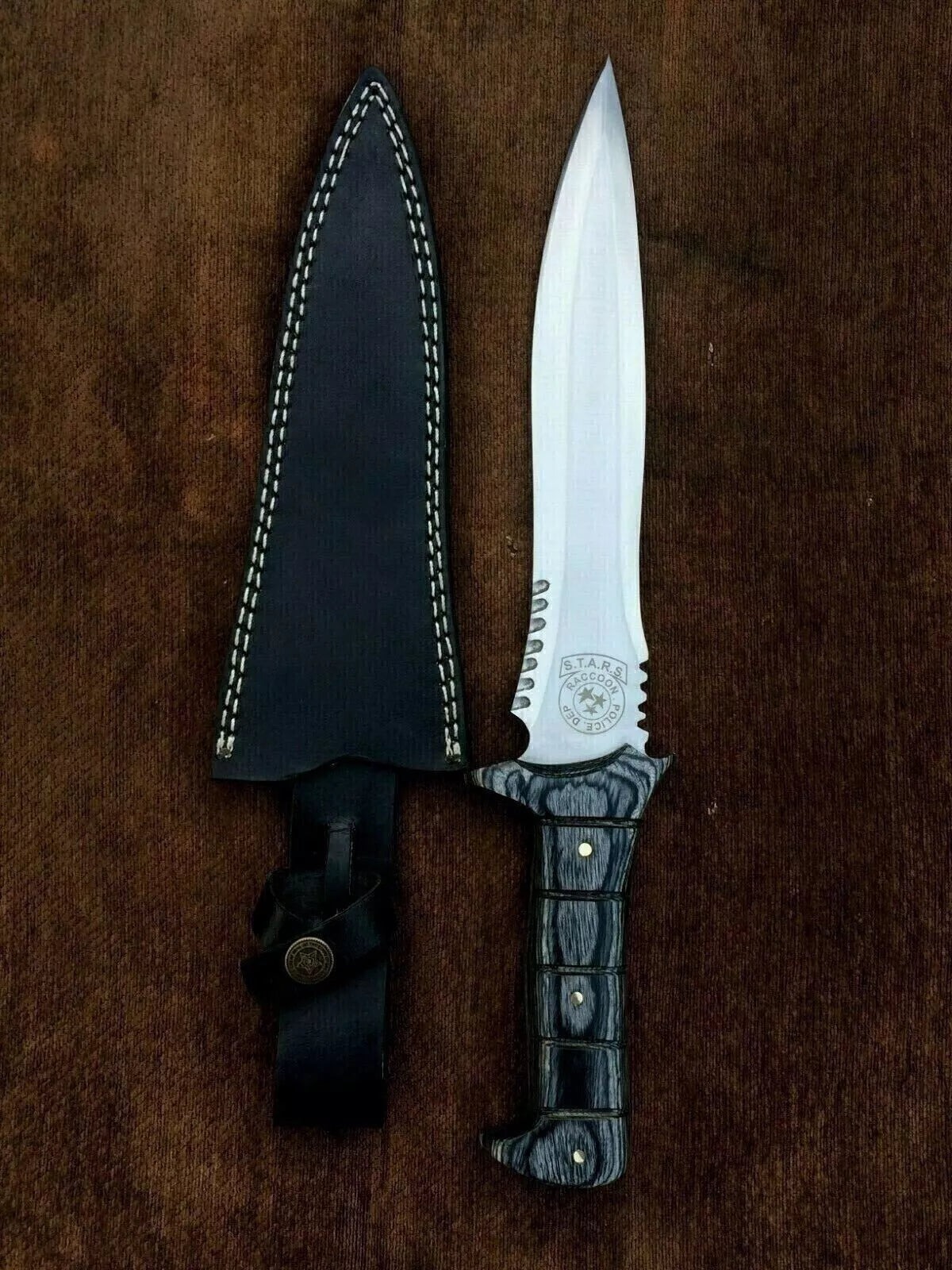 Jack Krauser Handmade Spring Steel Resident Evil 4 Knife Replica – RE4 Movie Unique Blades Runner