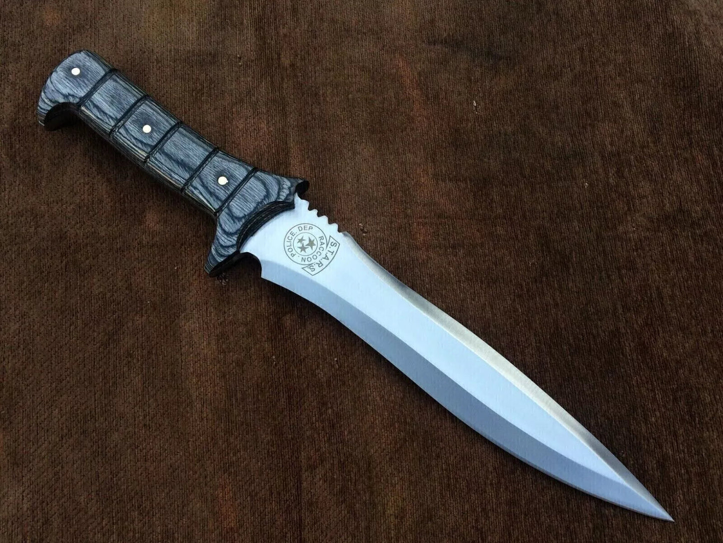 Jack Krauser Handmade Spring Steel Resident Evil 4 Knife Replica – RE4 Movie Unique Blades Runner