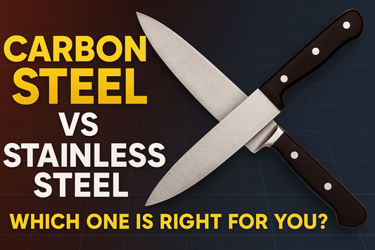 Carbon Steel vs Stainless Steel Knives: Which One is Right for You?